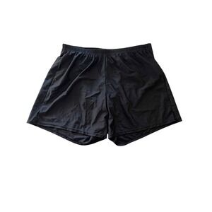 Island‎ Escape Black Thigh Minimizer Swim Shorts Bottoms Plus Size 22W NWT $45